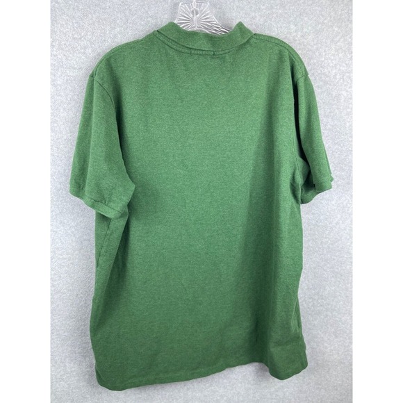 Ralph Lauren Polo Shirt Men's XL Green Short Sleeve Classic Fit Preppy Business - Picture 5 of 8